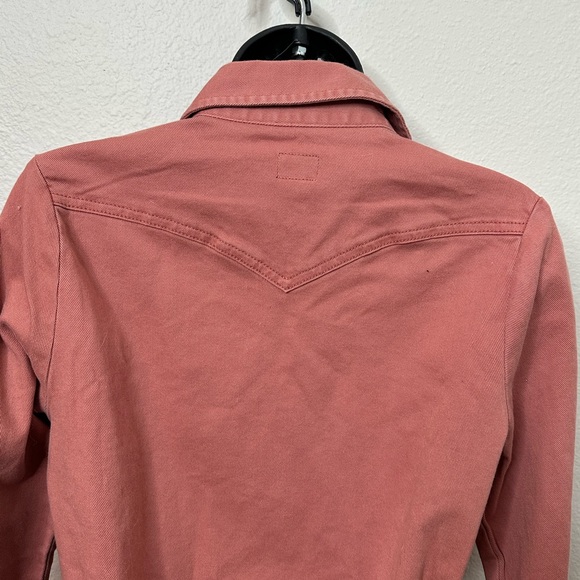 Lee pink/coral denim dress - Picture 4 of 6